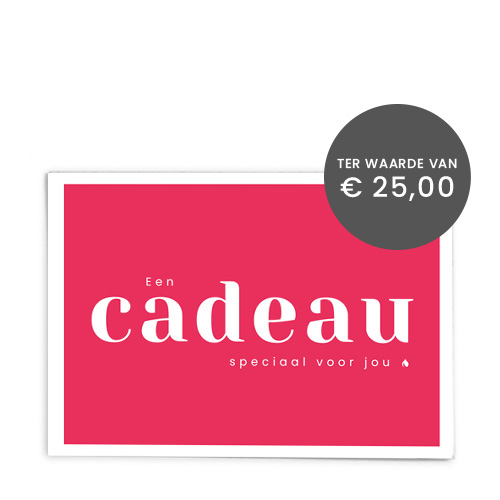 hannahhuis Cadeaubon € 25,00 hannahhuis Cadeaubon € 25,00
