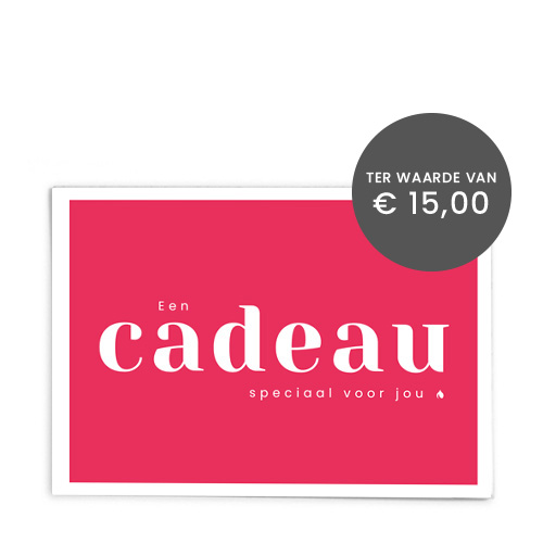 hannahhuis Cadeaubon € 15,00 hannahhuis Cadeaubon € 15,00